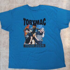 *TOBYMAC Concert T-Shirt 2XL-Blue: Pre-owned